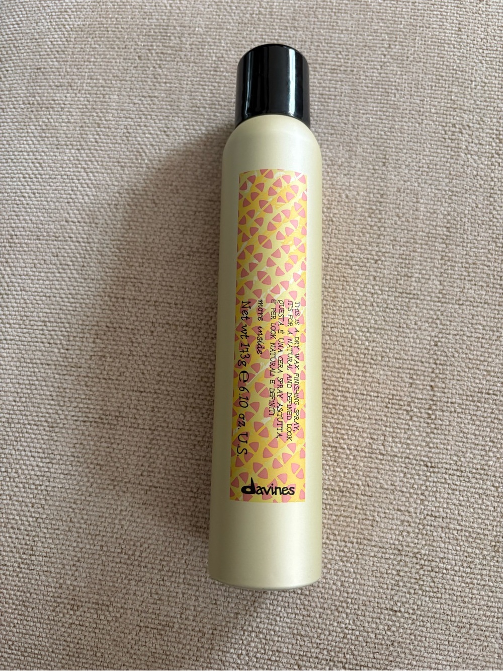 Davines Dry Wax Finishing Spray